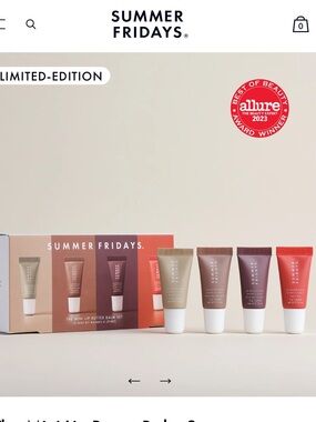 Summer Fridays Mini Lip Butter Balm Set
